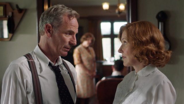 Robson Green and Kacey Ainsworth in Grantchester Season 7